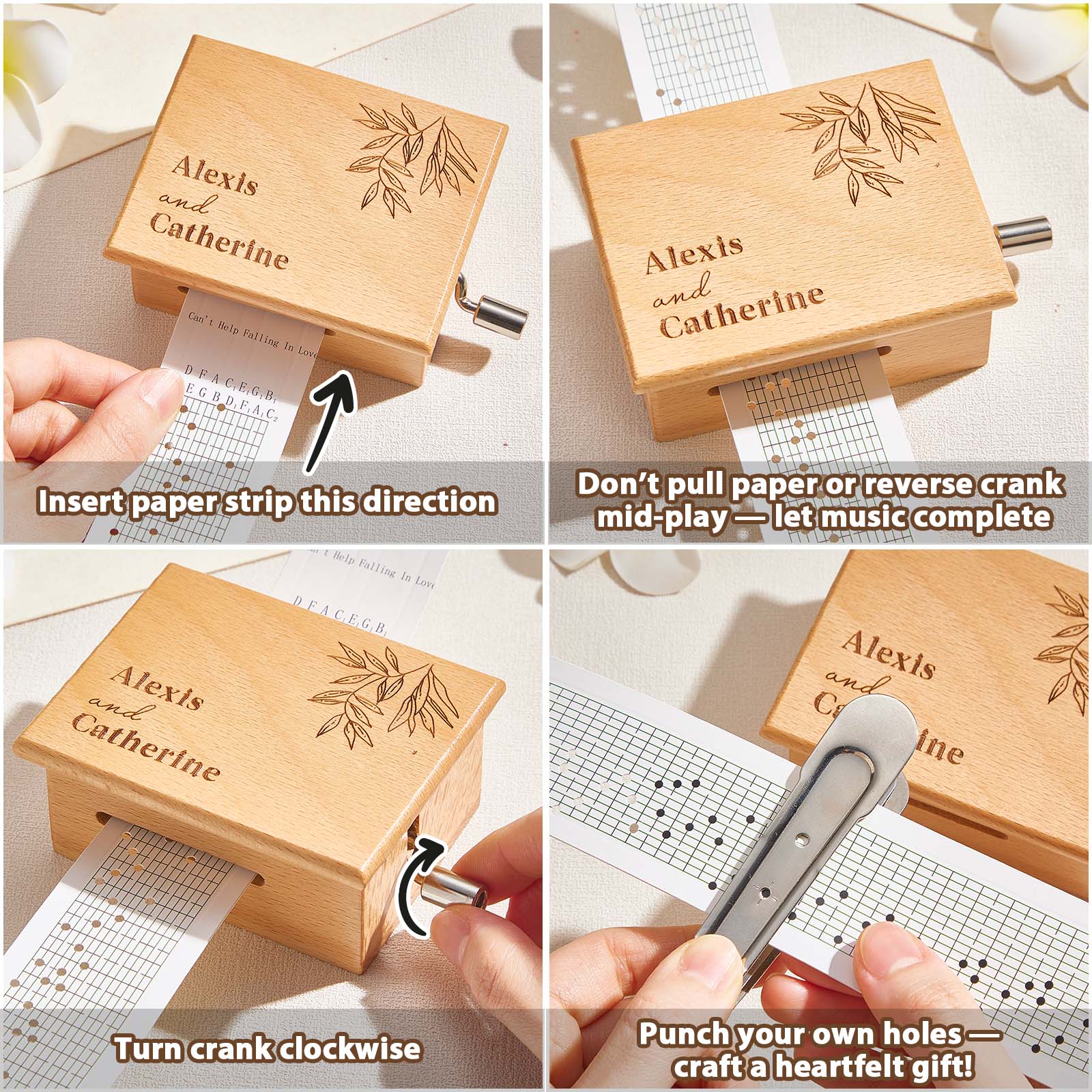 Pudełko muzyczne na Dzień Babci i Dziadka - prezent dla dziadków