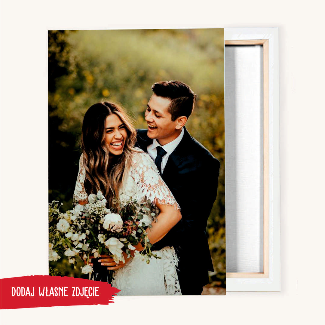 Para młoda - druk na płótnie -  prezent na rocznicę, Walentynki