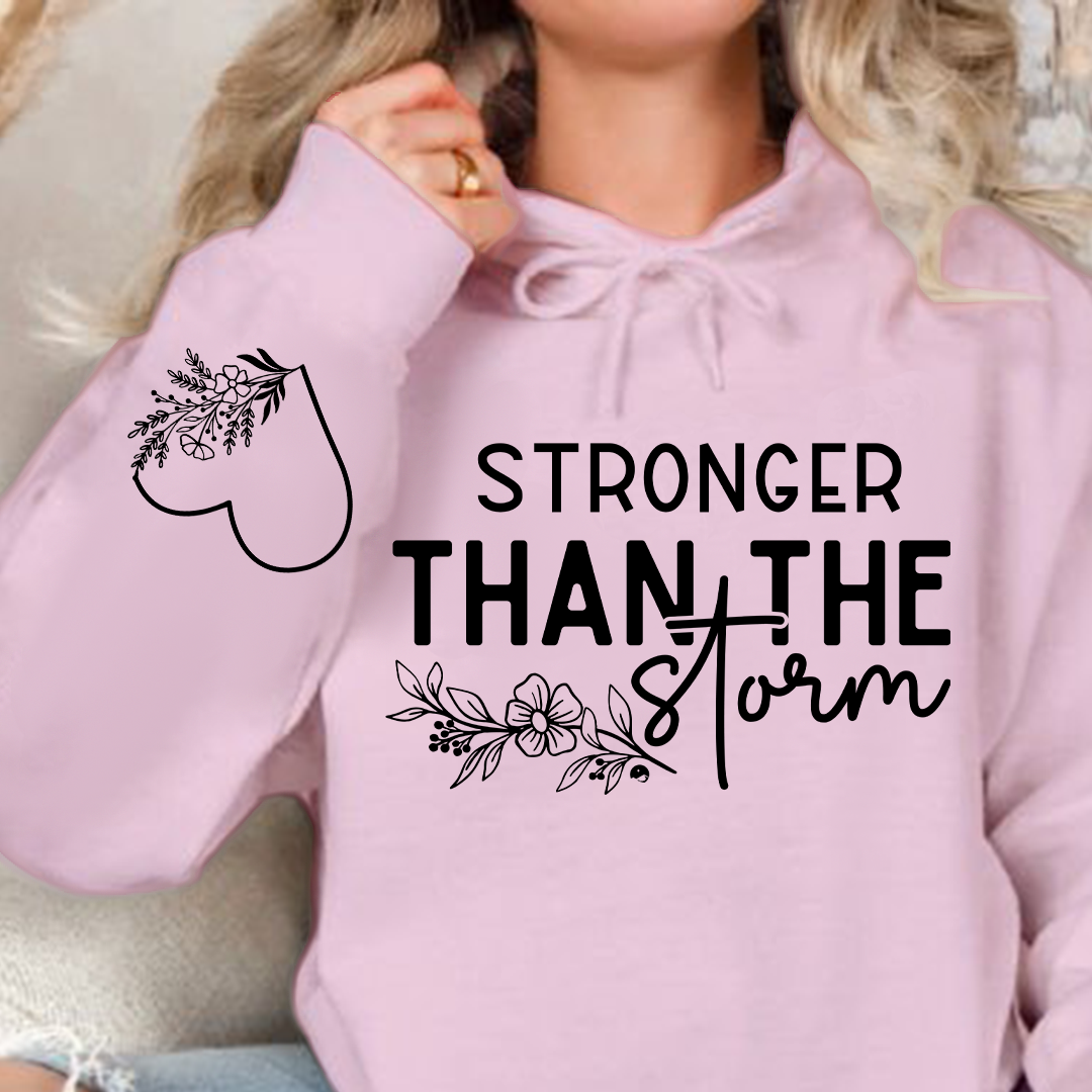 Bluza z kapturem Stronger Than The Storm