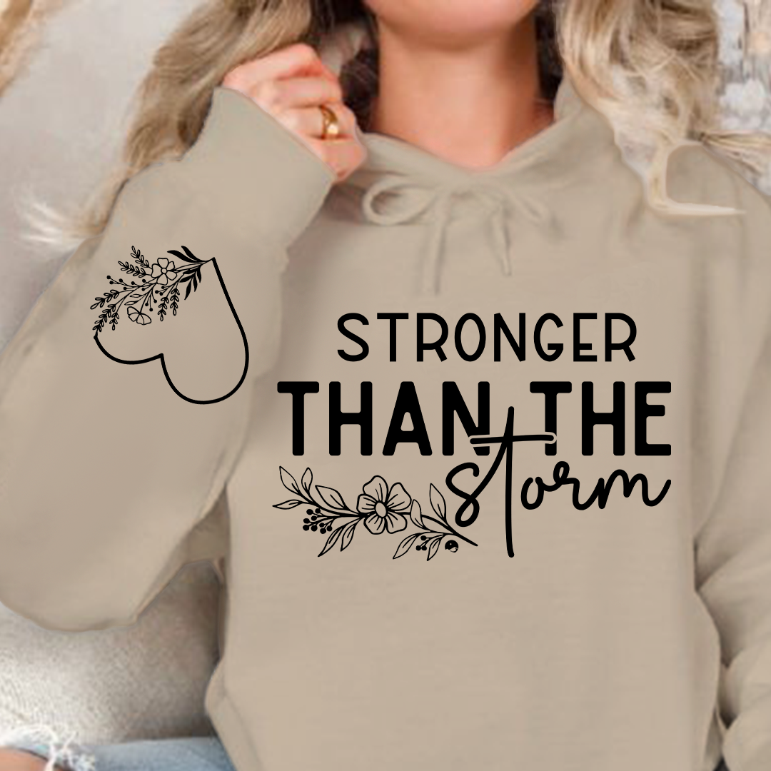 Bluza z kapturem Stronger Than The Storm
