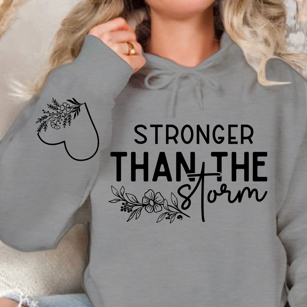 Bluza z kapturem Stronger Than The Storm