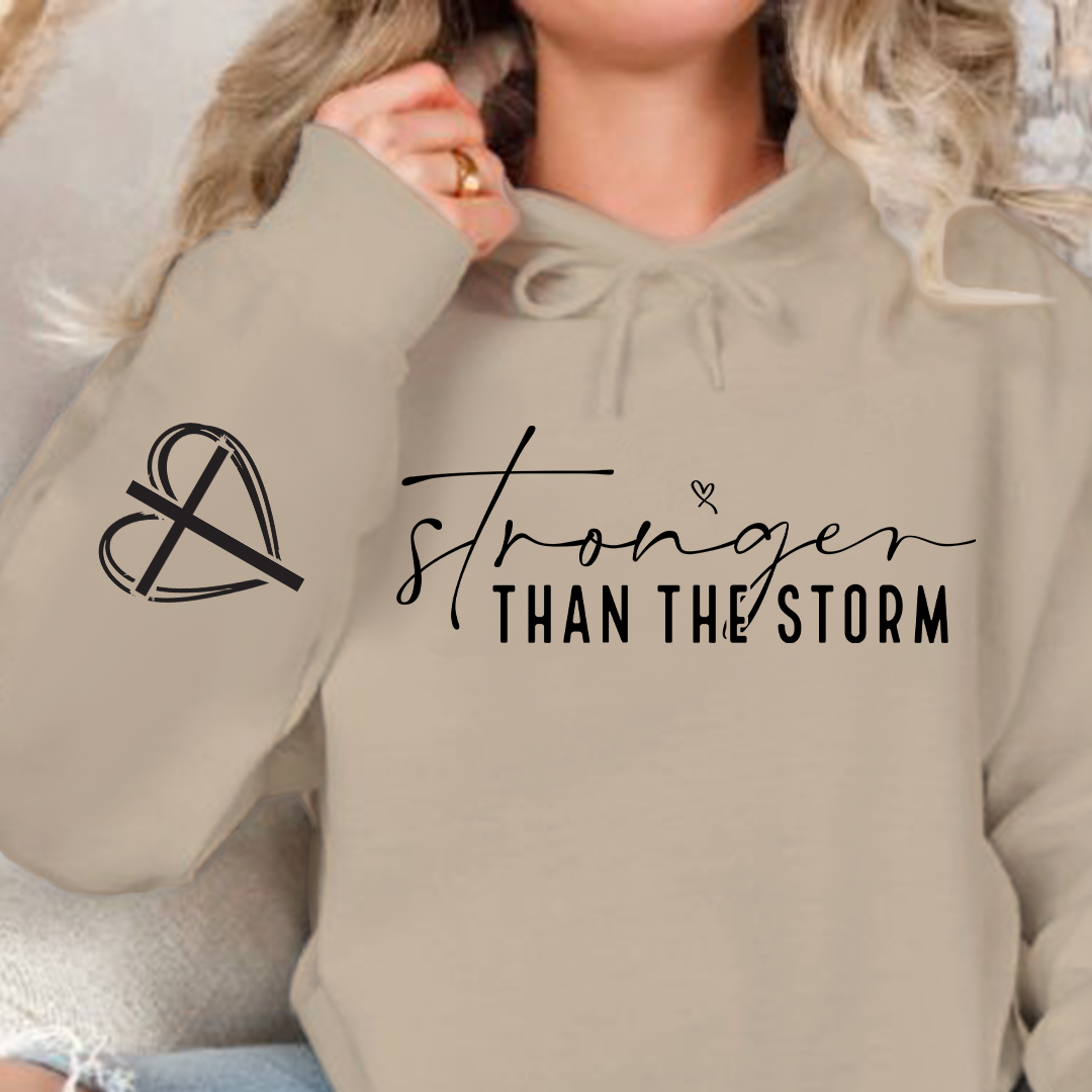 Bluza z kapturem Stronger Than The Storm
