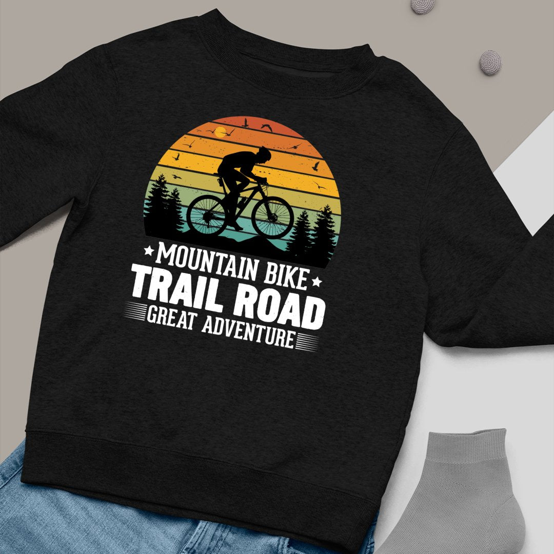 Bluza Unisex Mountain Bike Trail Road Great Adventure