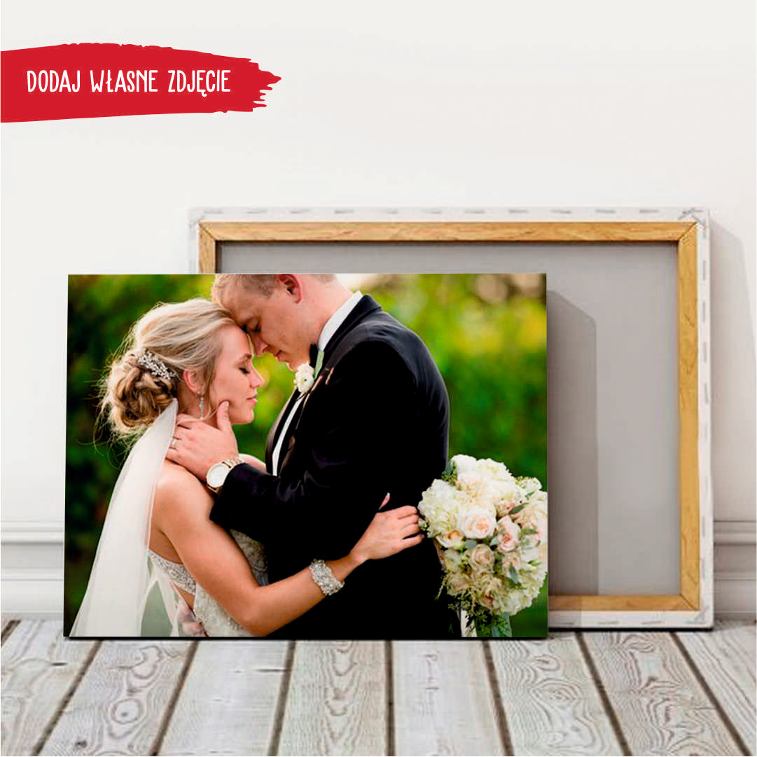 Para młoda - druk na płótnie -  prezent na rocznicę, Walentynki