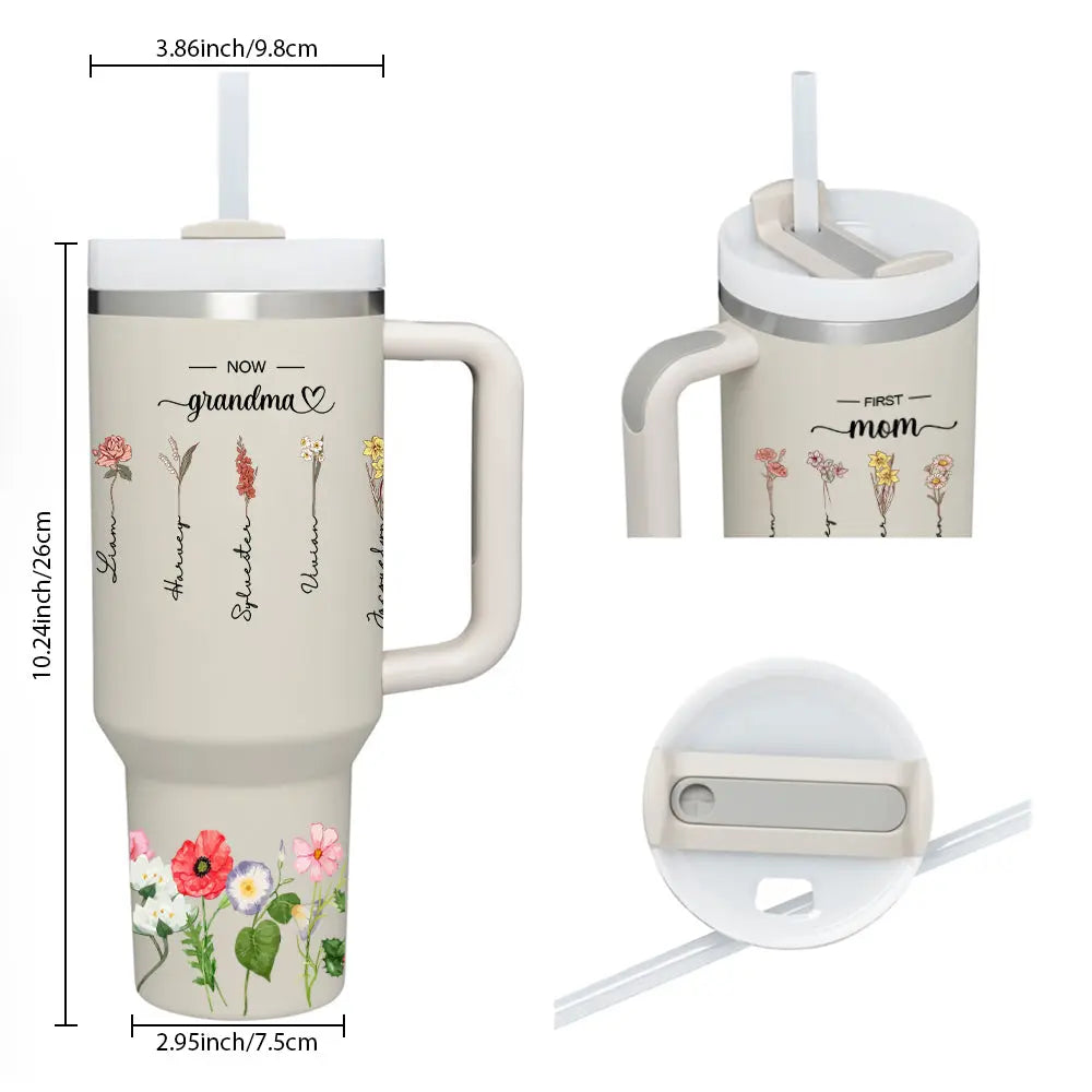 Kubek termiczny na Dzień Babci - prezent dla babci z imieniem 40oz