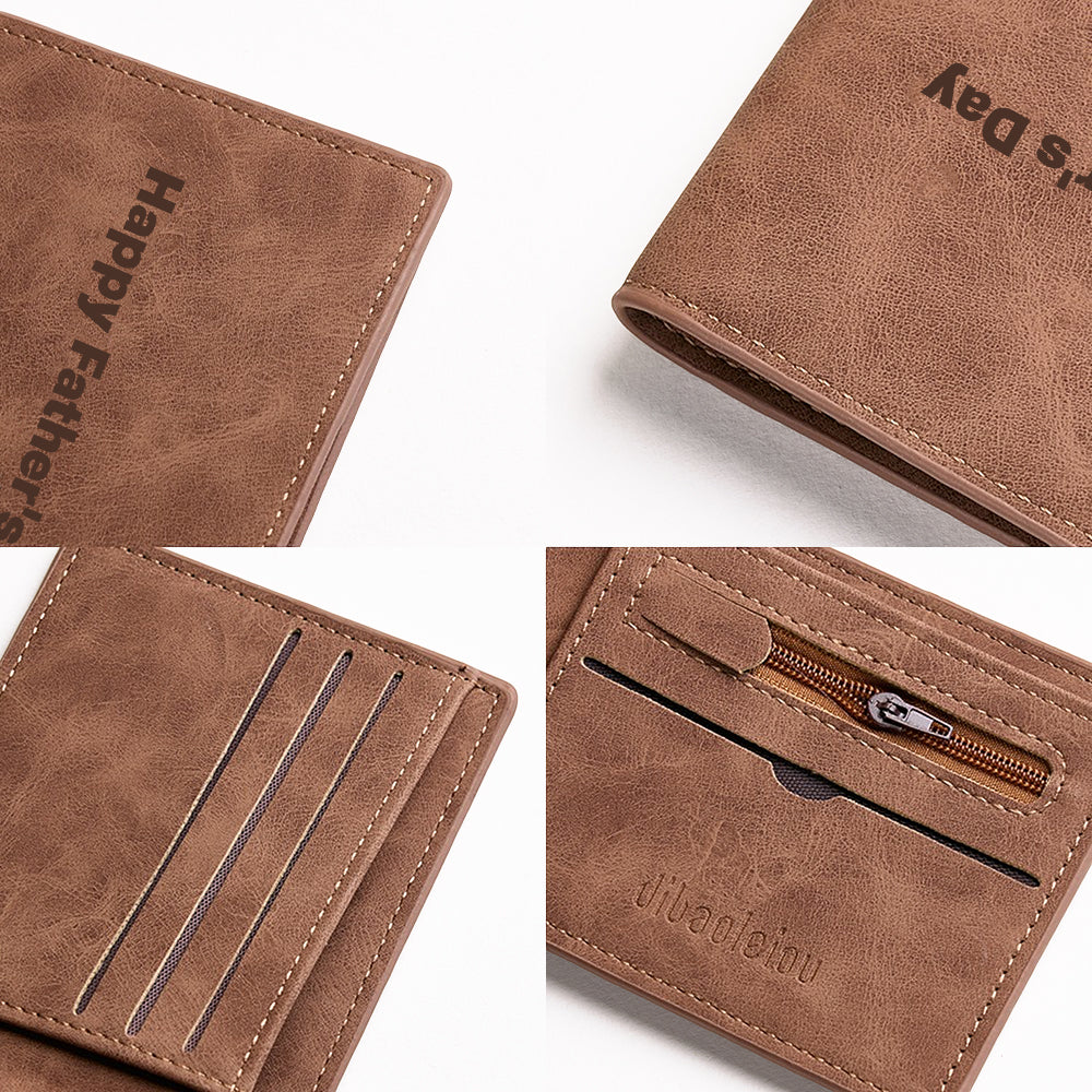 Portfel z grawerem na Dzień Dziadka – prezent dla dziadka na urodziny