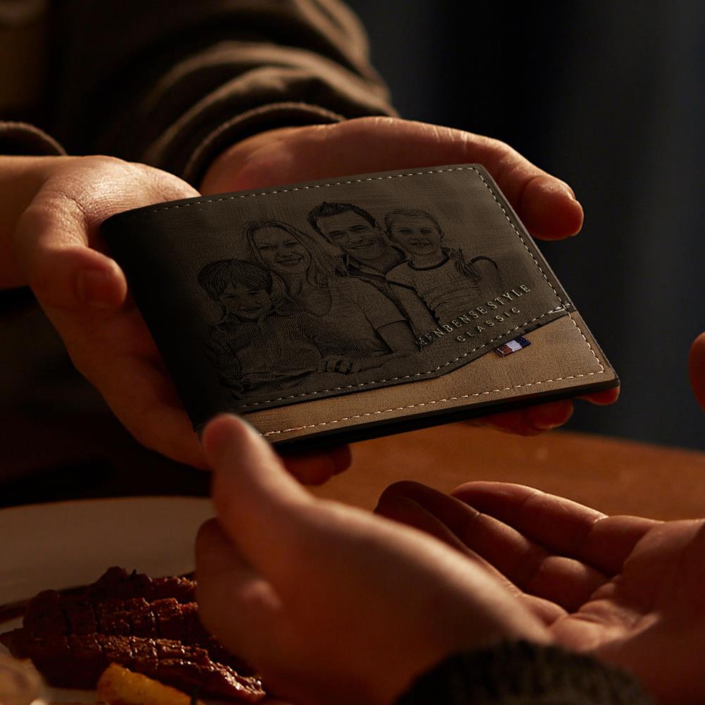 Portfel na Dzień Dziadka - prezent dla dziadka z grawerem