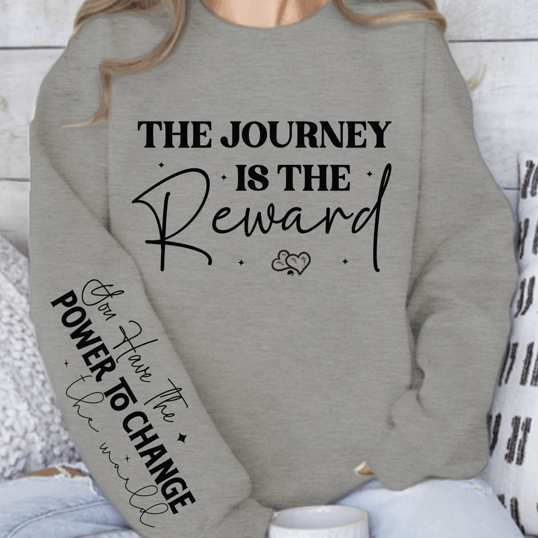 Bluza Unisex The journey is the reward