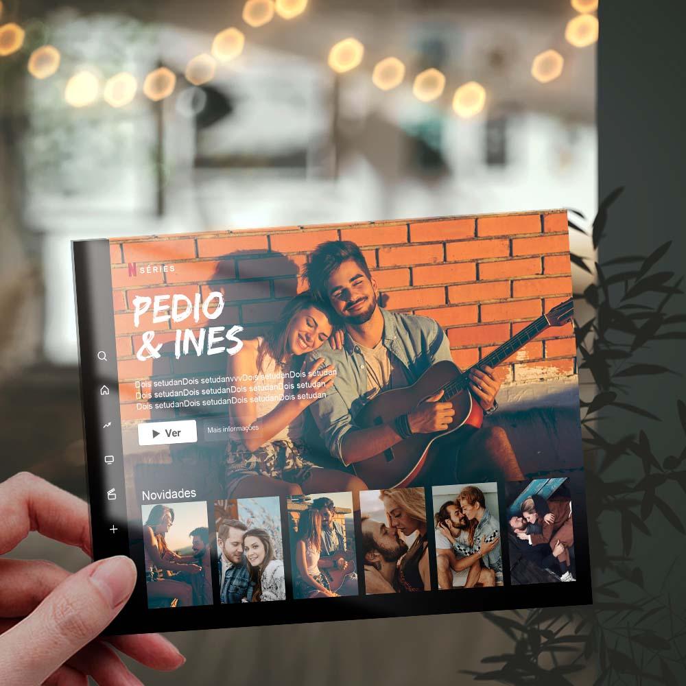 Personalizowana dekoracja akrylowa w tematyce filmowej na prezent