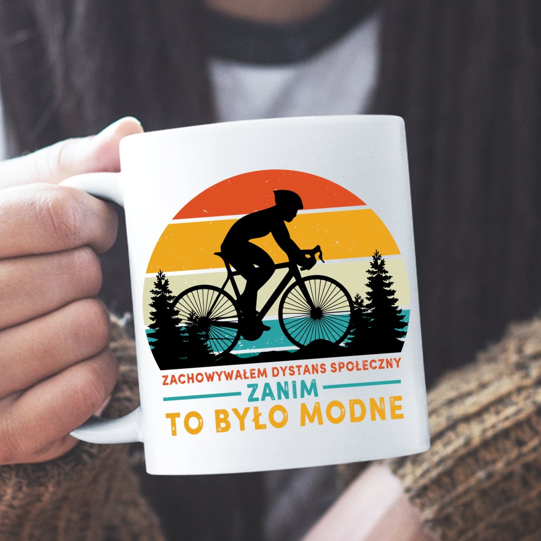 Prezenty Dla Sportowcow Kubek Zachowywałem Dystans Społeczny, Zanim To Było Modne