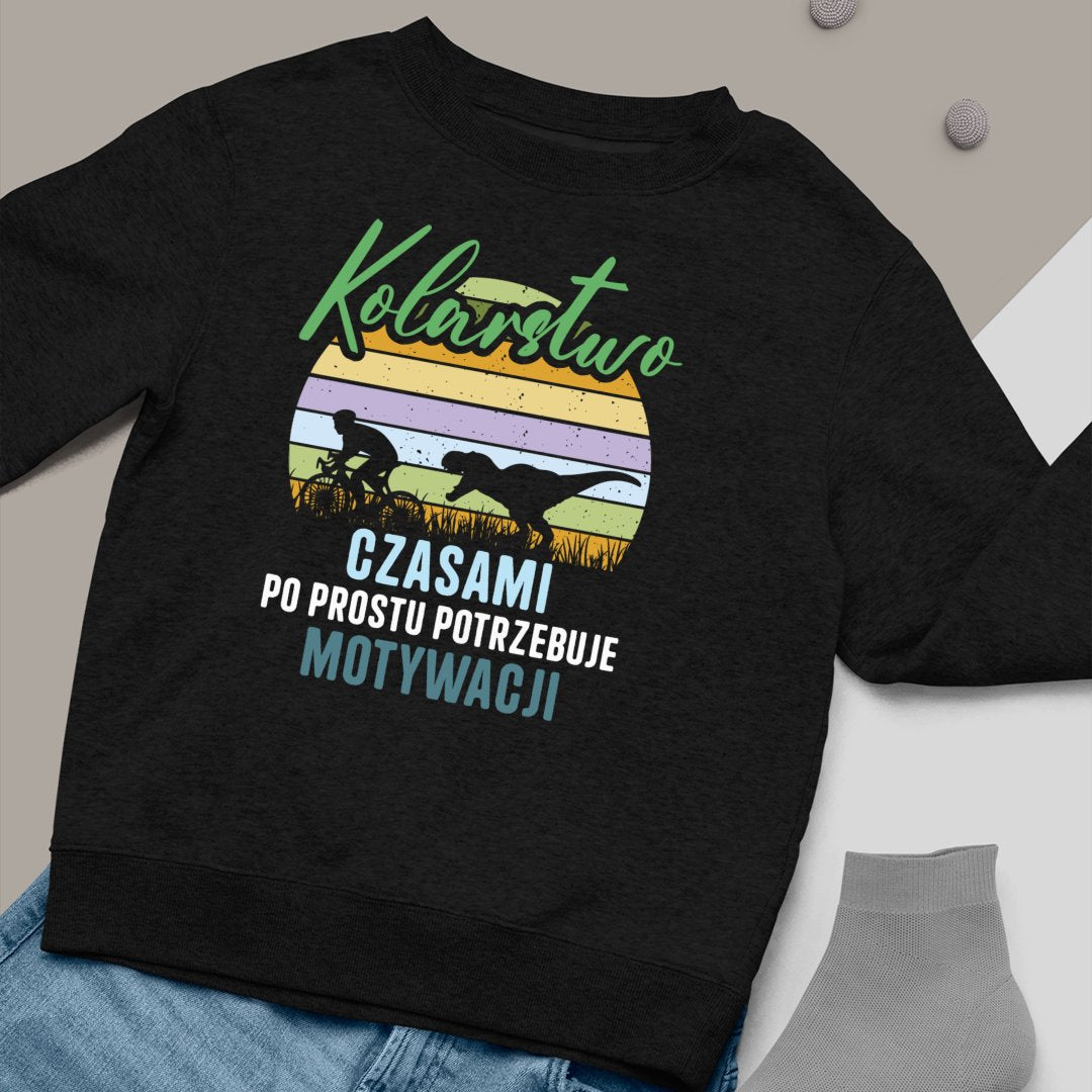 Bluza Unisex Kolarstwo, Motywacja