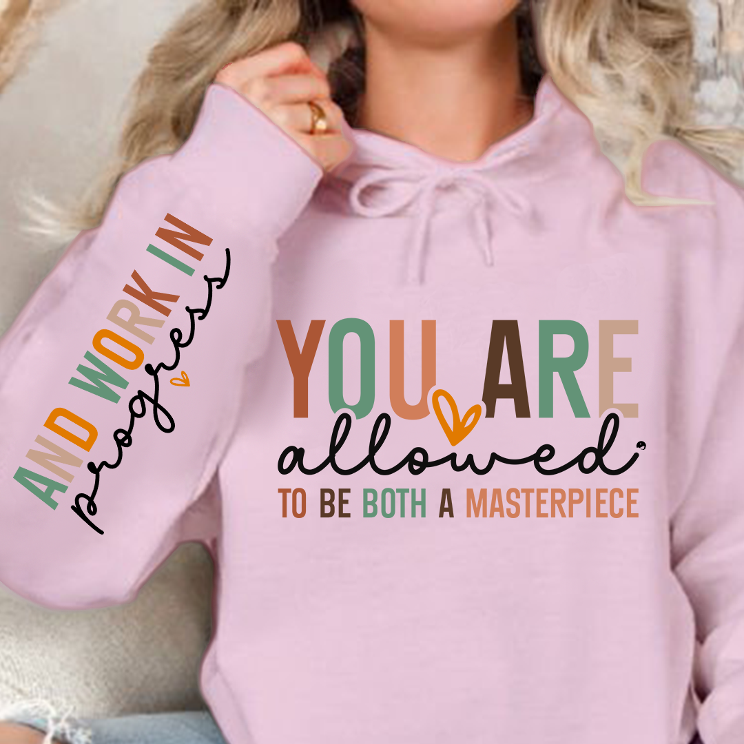 Bluza z kapturem You are allowed