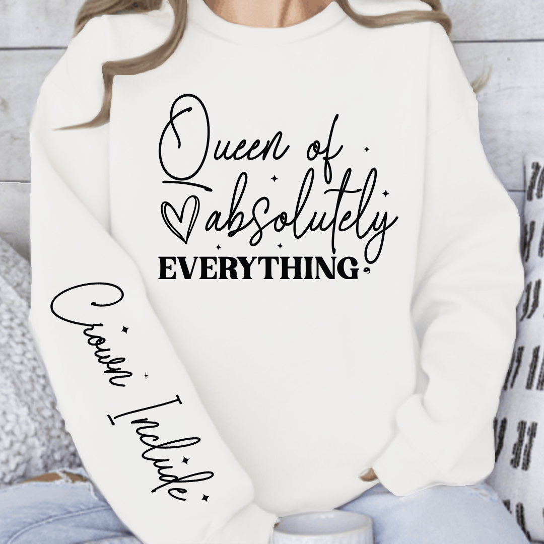 Bluza Polarowa Damska Queen of absolutely everything