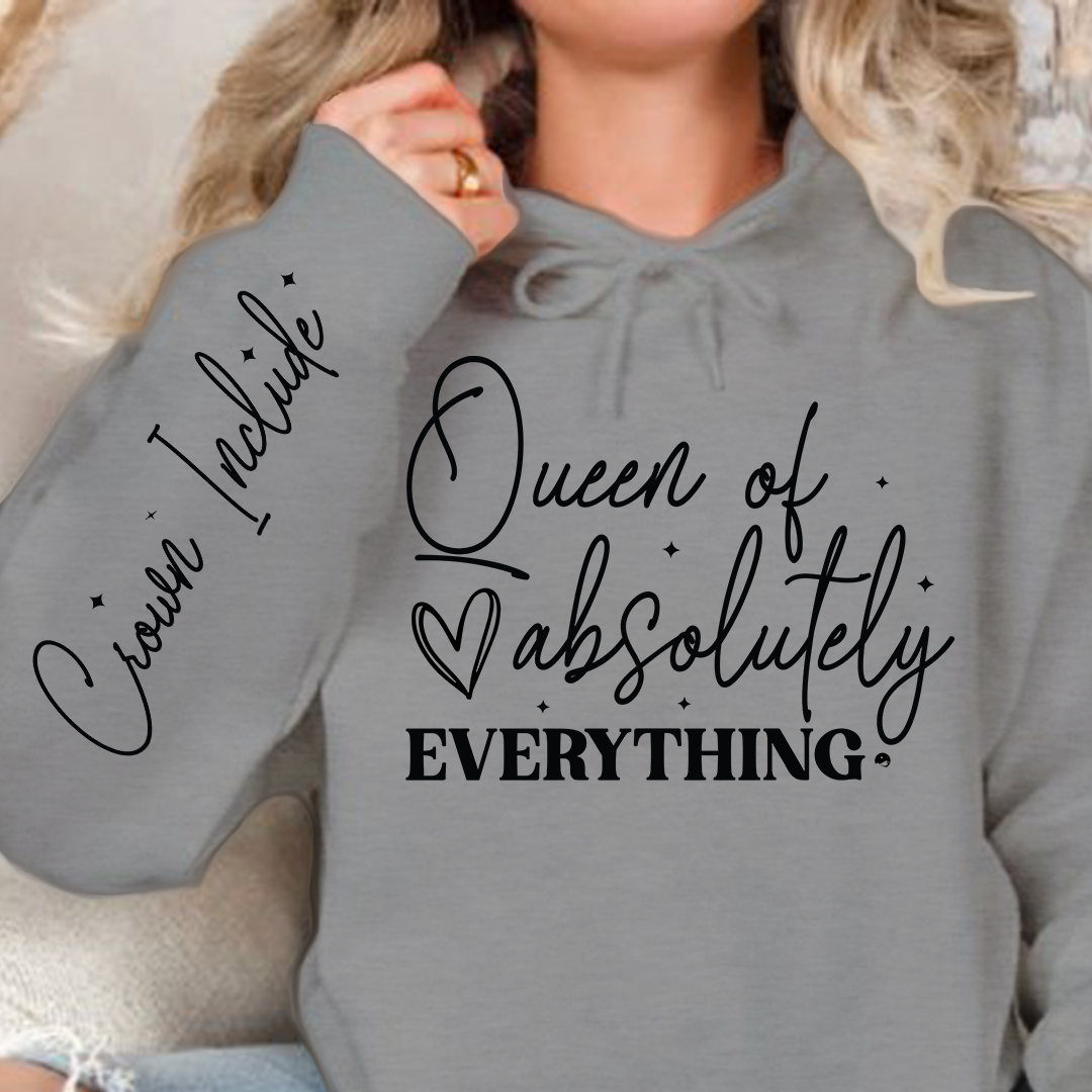 Bluza z kapturem Queen of absolutely everything
