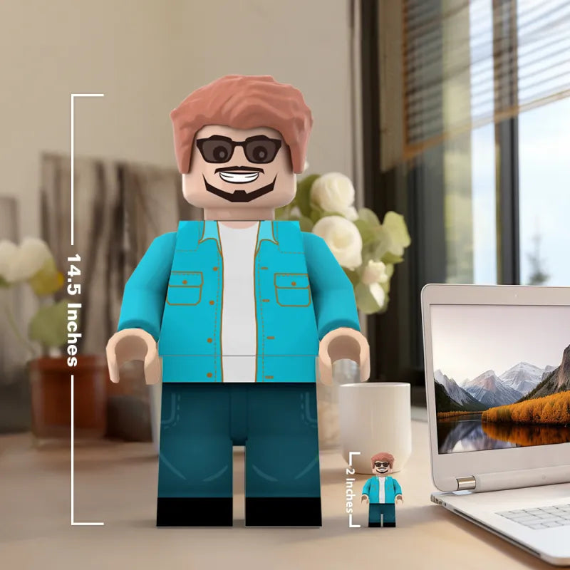 Personalizowana figurka 3D dla niego - stwórz własną mini figurkę z zdjęcia