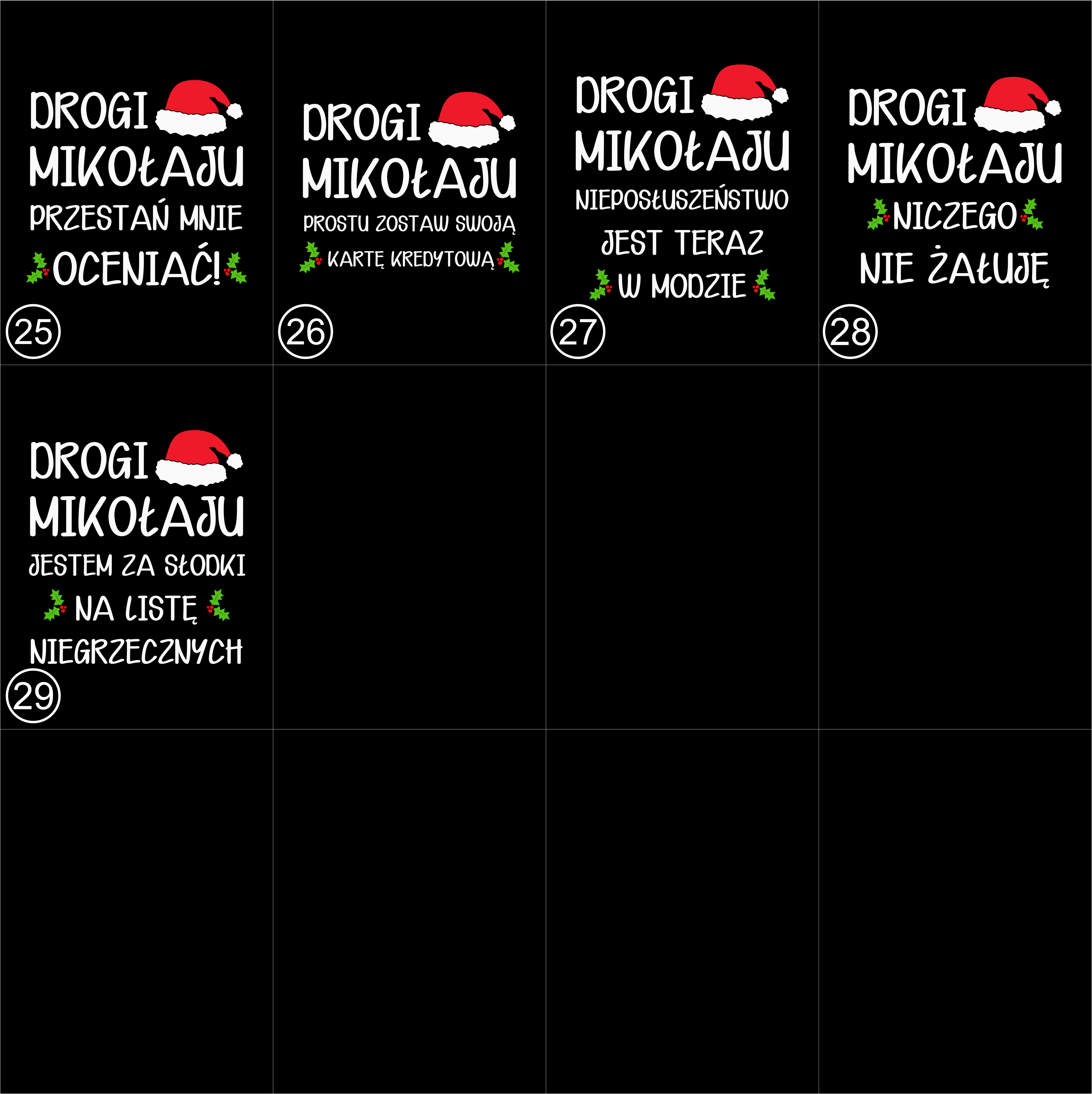 460 Drogi Mikołaju, po prostu przynieś whisky