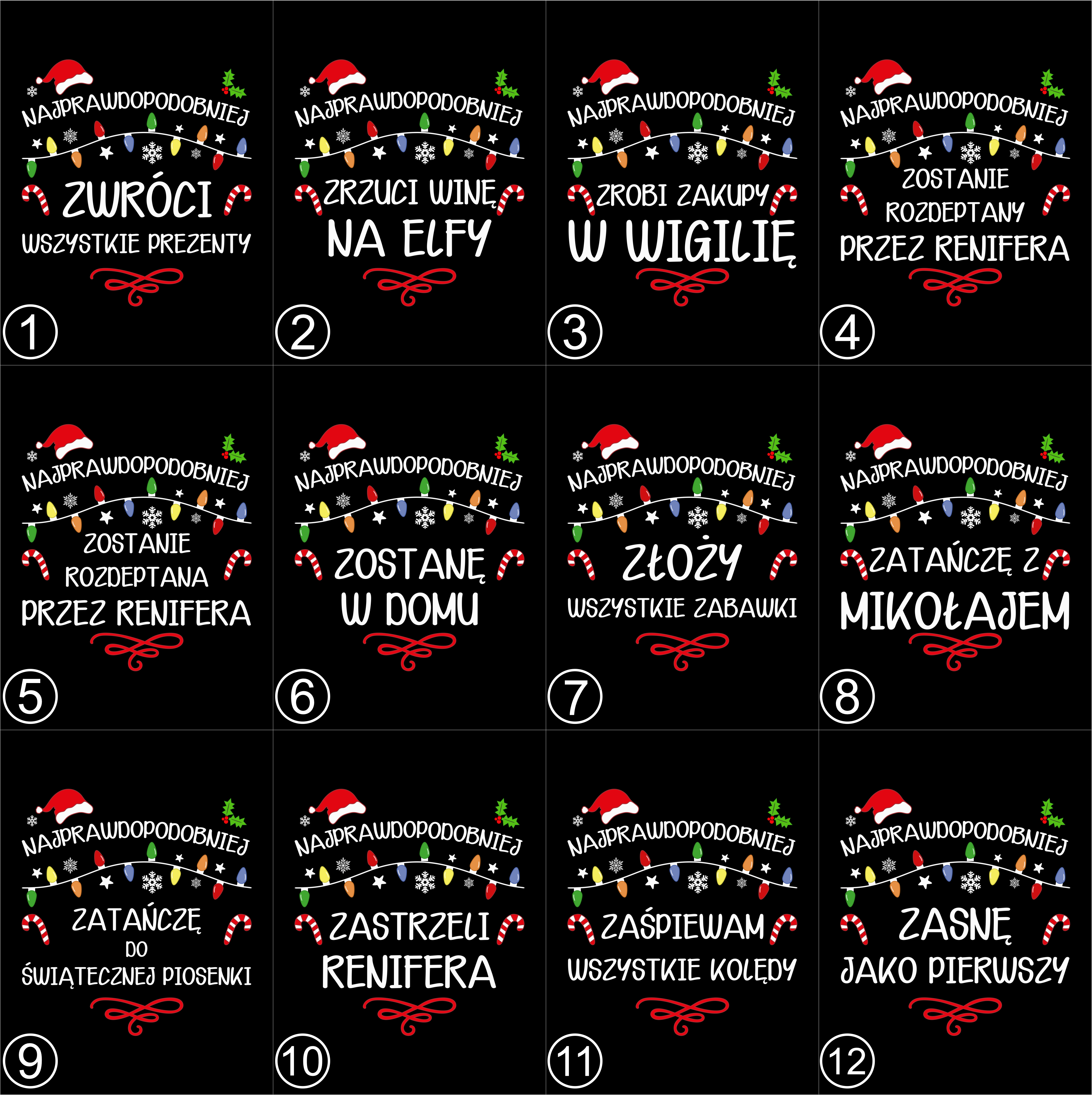 461 Najprawdopodobniej będę niegrzeczny wobec Świętego Mikołaja