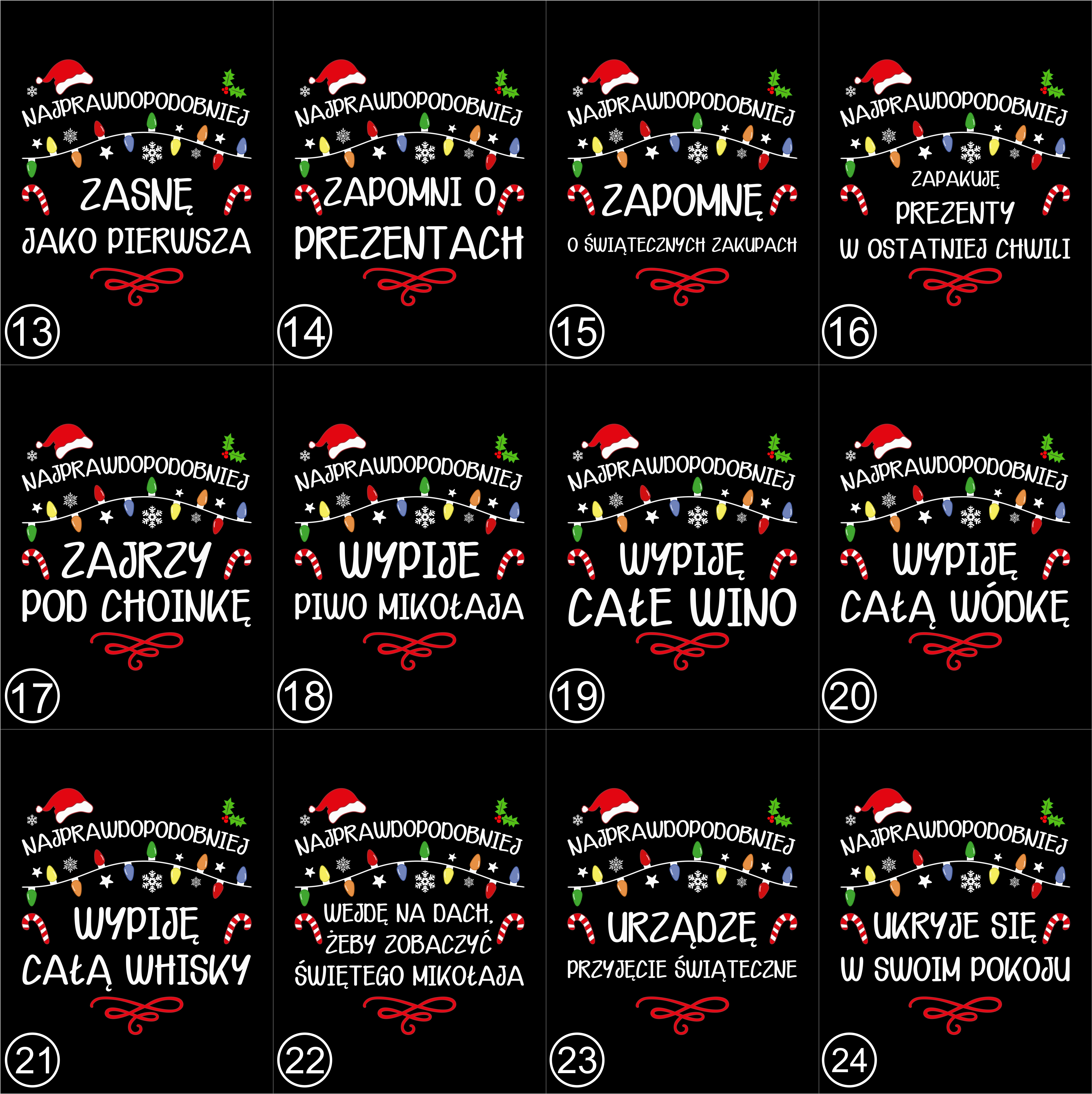 461.4 Najprawdopodobniej będę niegrzeczny wobec Świętego Mikołaja