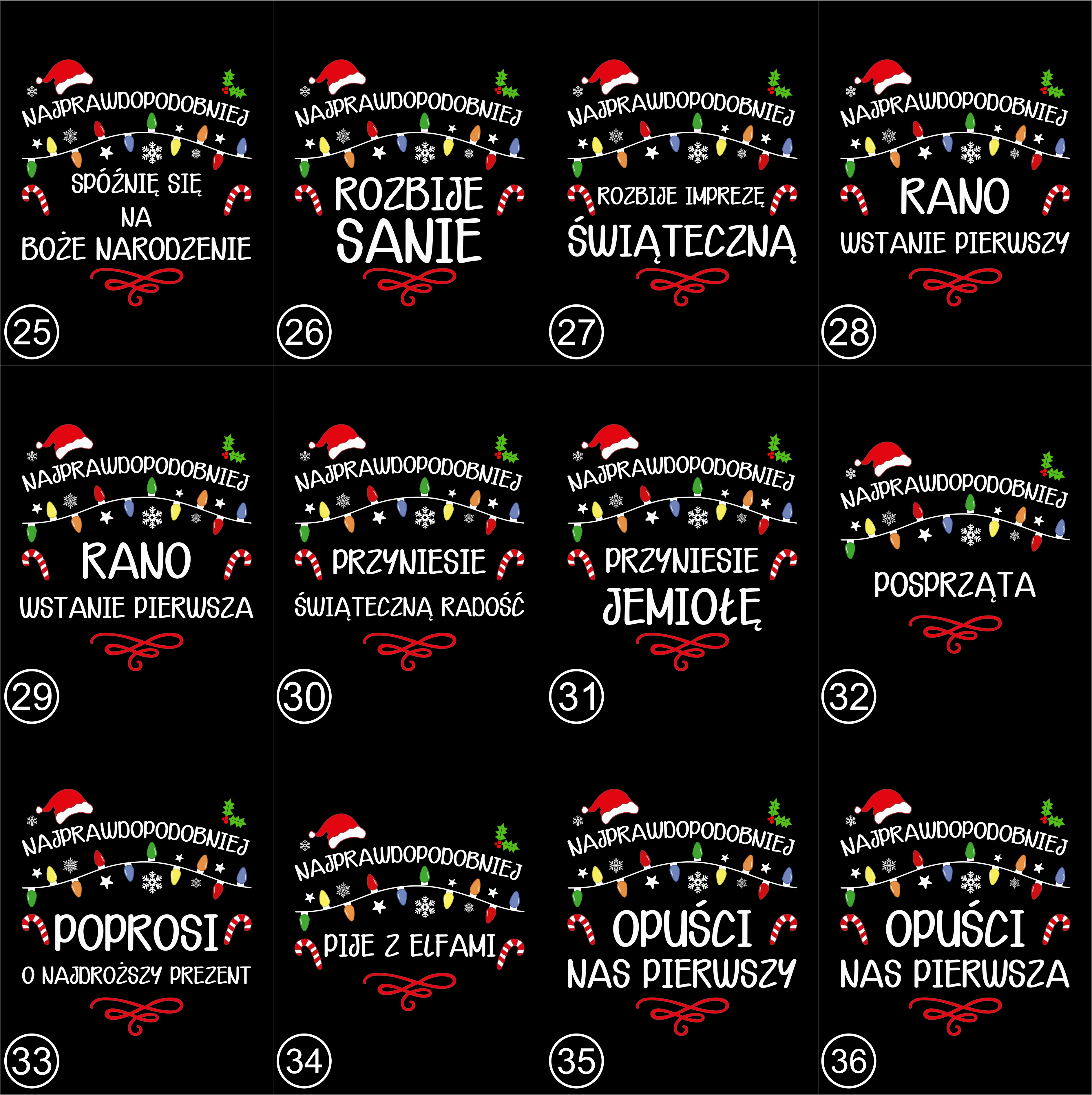 461.8 Najprawdopodobniej będę niegrzeczny wobec Świętego Mikołaja