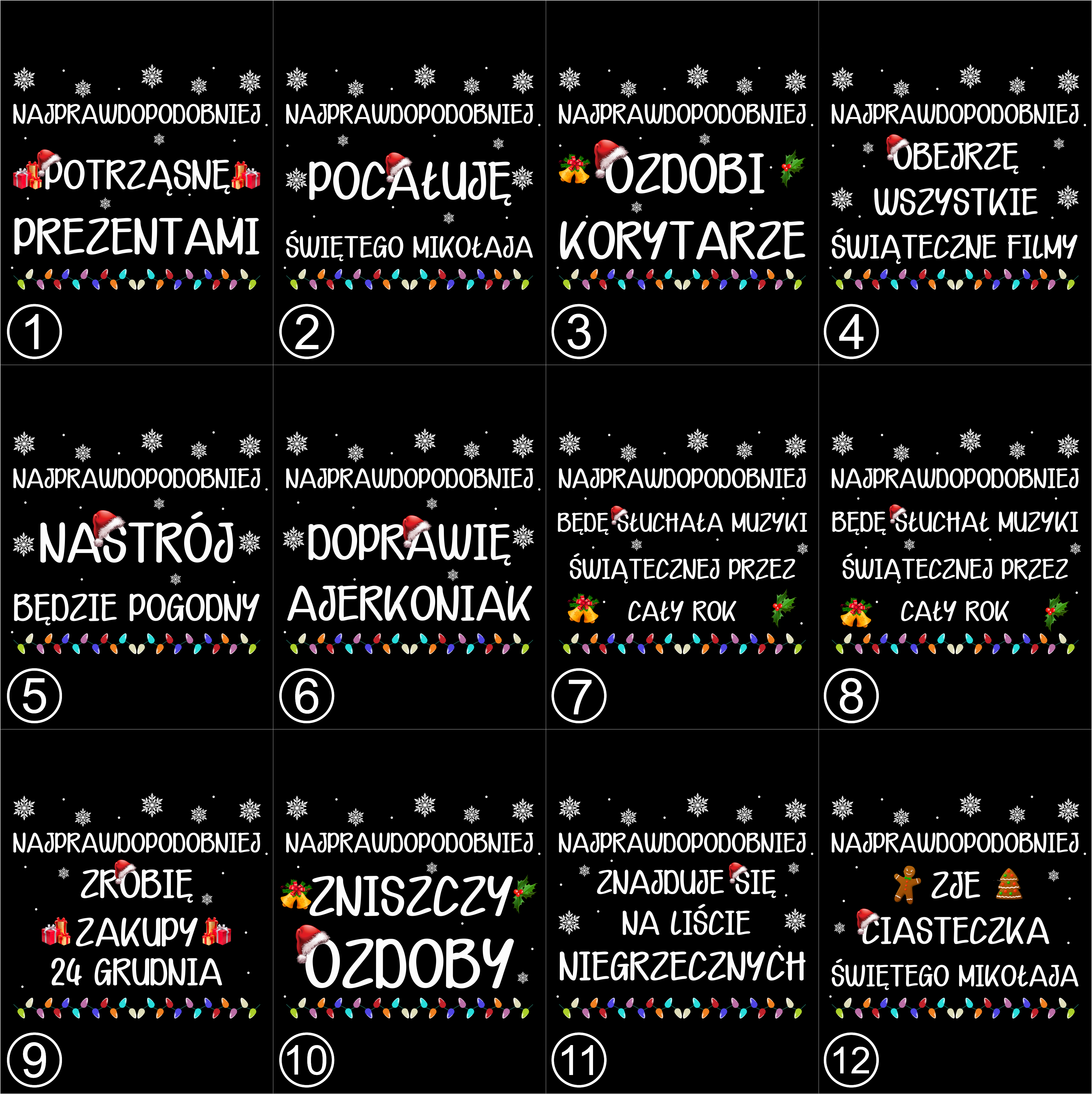 463.3 Najprawdopodobniej obejrzę wszystkie świąteczne filmy