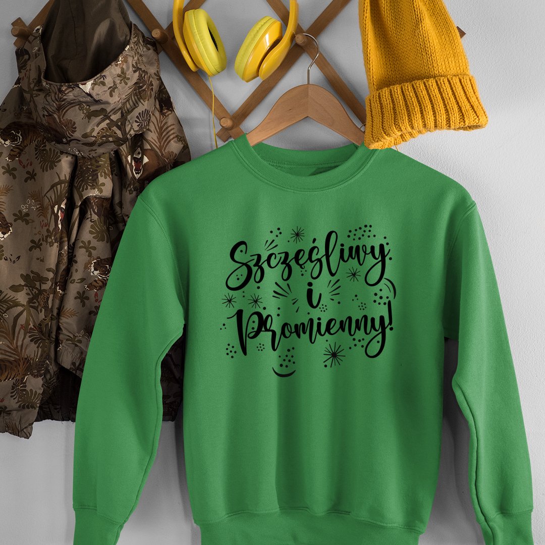 Bluza Unisex Szczęśliwy I Promienny!