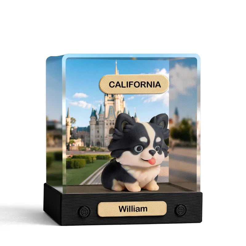 Personalizowana figurka 3D z Twojego zdjęcia w pudełku na prezent dla niej/niego