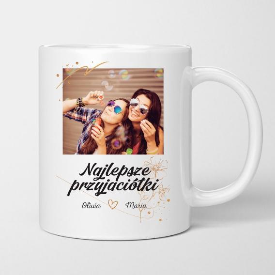Najlepsze przyjaciółki - Kubek z własnym zdjęciem