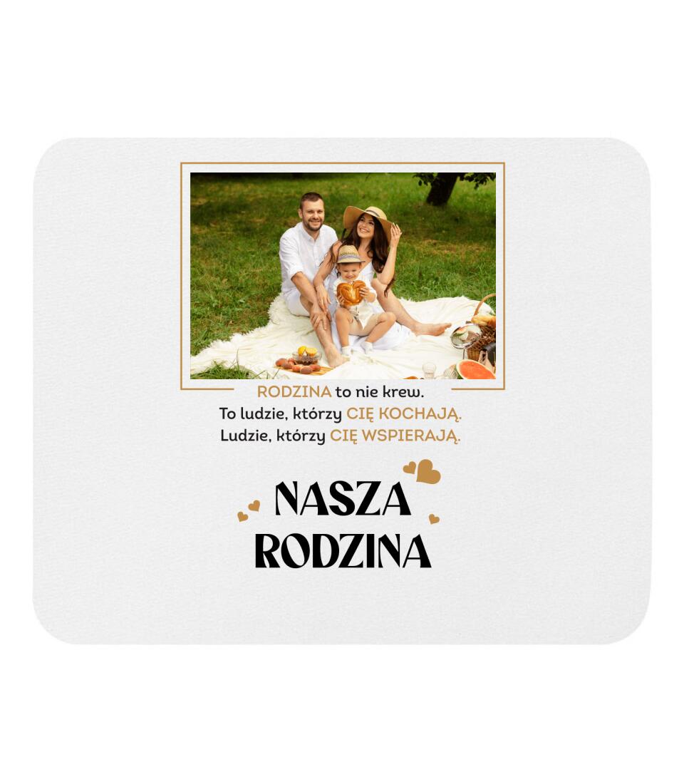 Podkładka pod mysz ze zdjęciem Twojej rodziny