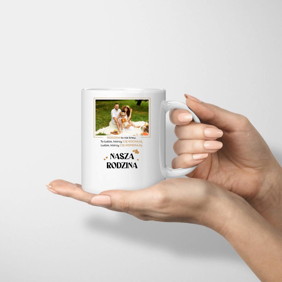 Spersonalizowany kubek z napisem i zdjęciem