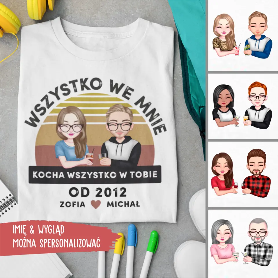 Wszystko we mnie kocha wszystko w tobie