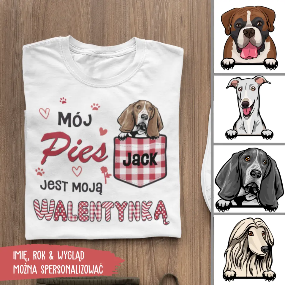 Mój pies jest moją walentynką