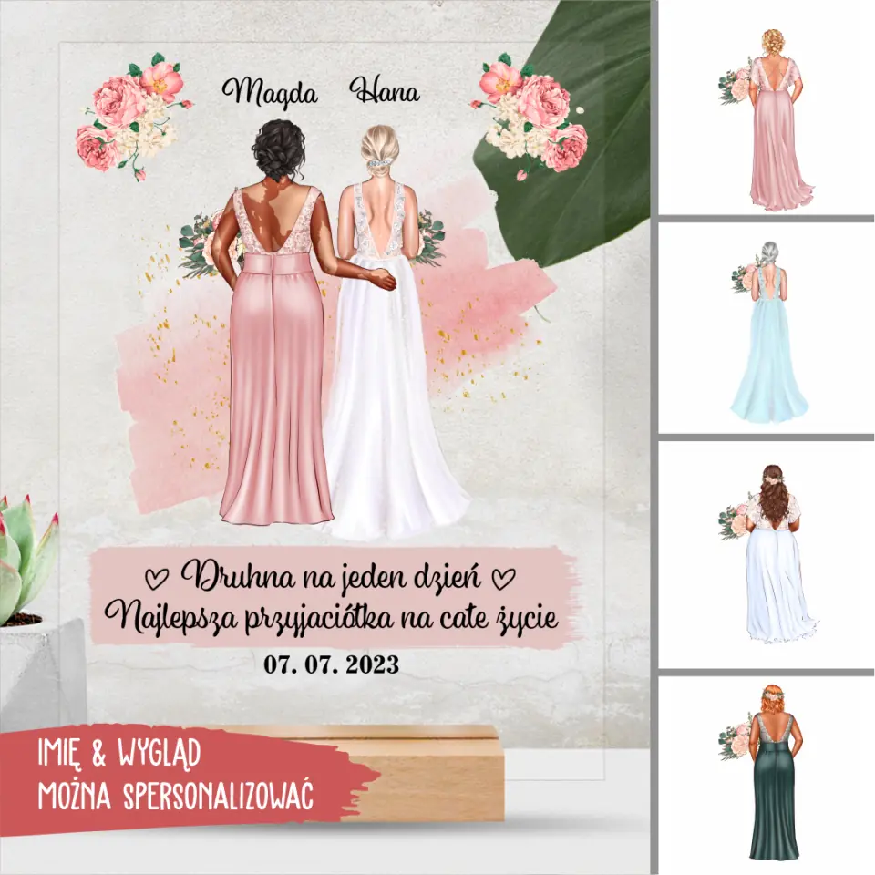 Druhna na jeden dzień. Najlepsza przyjaciółka na całe życie