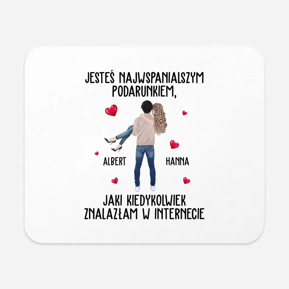 Jesteś najwspanialszym podarunkiem, Jaki kiedykolwiek znalazłam w internecie