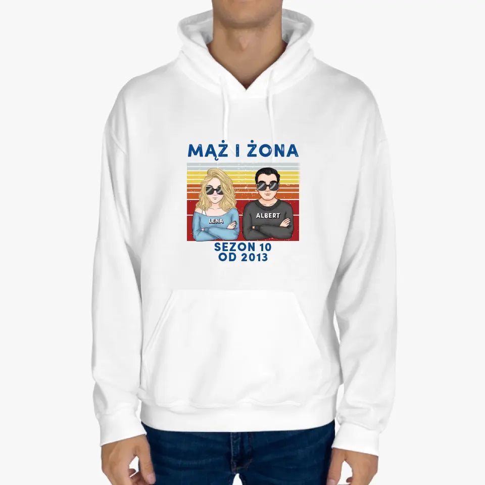 Mąż i Żona. Retro