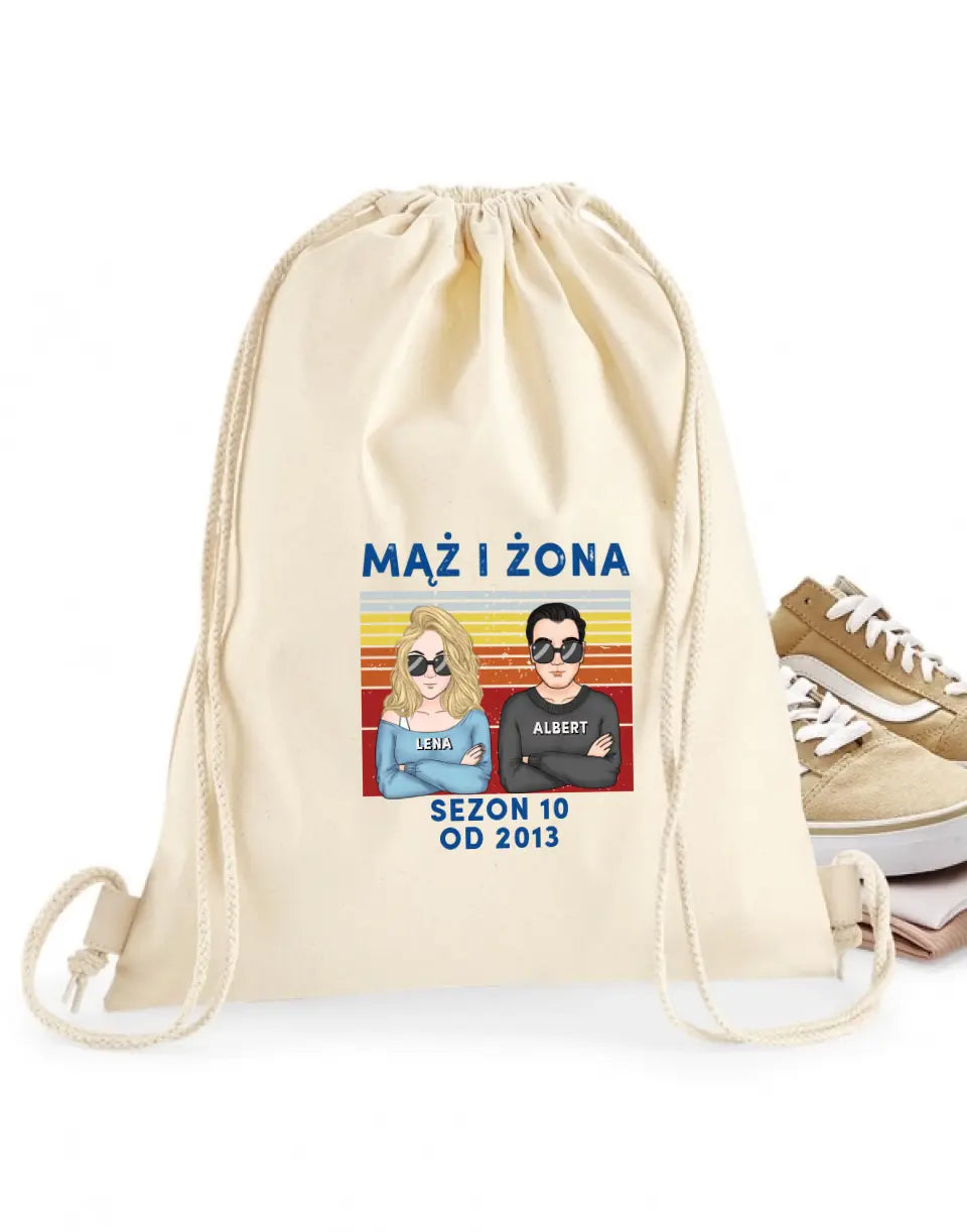 Mąż i Żona. Retro