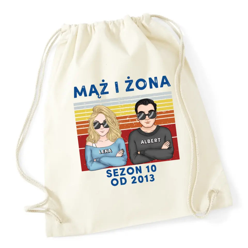 Mąż i Żona. Retro