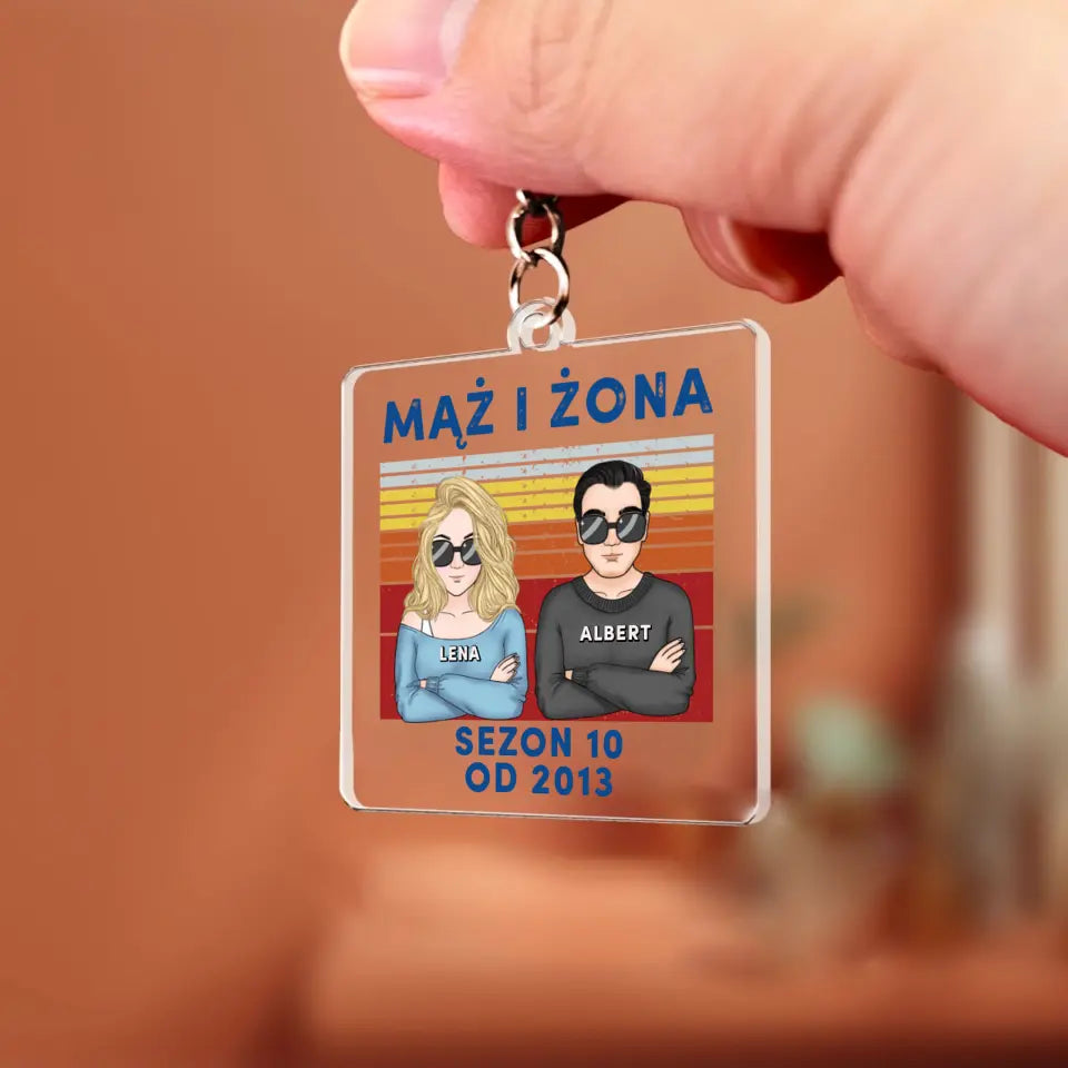 Mąż i Żona. Retro