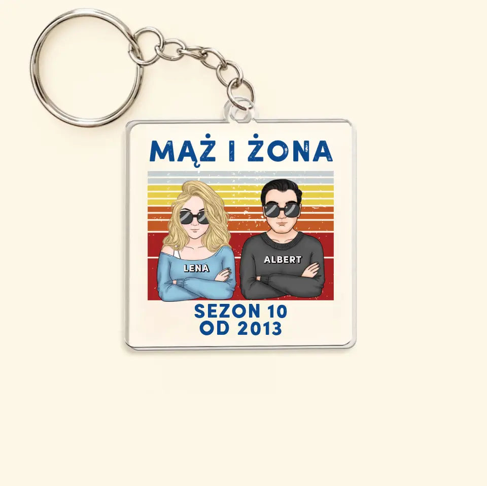 Mąż i Żona. Retro