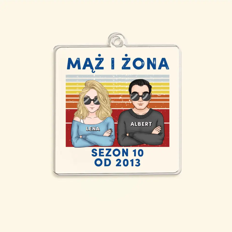 Mąż i Żona. Retro