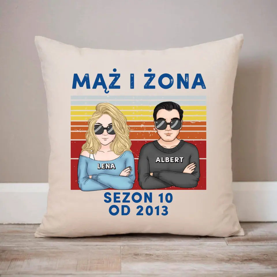 Mąż i Żona. Retro