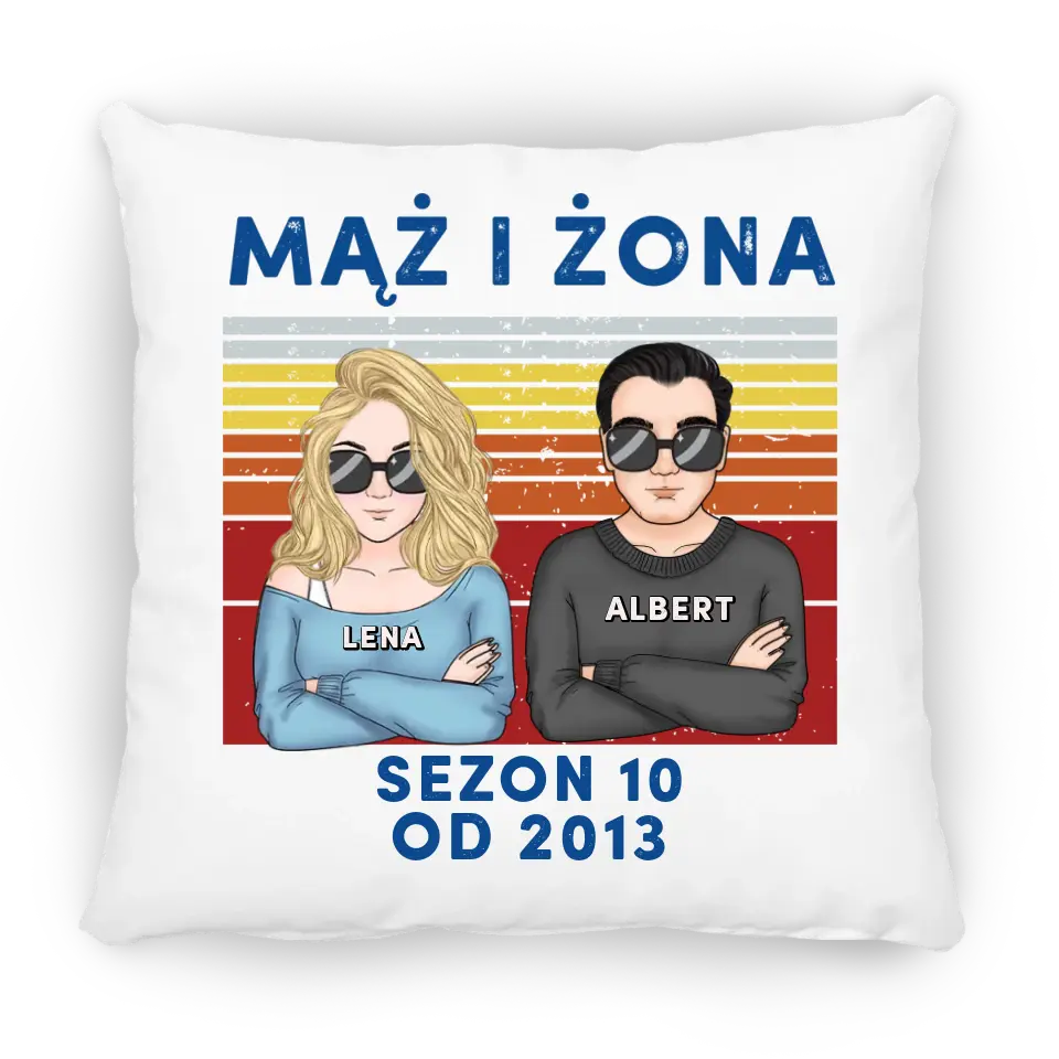 Mąż i Żona. Retro