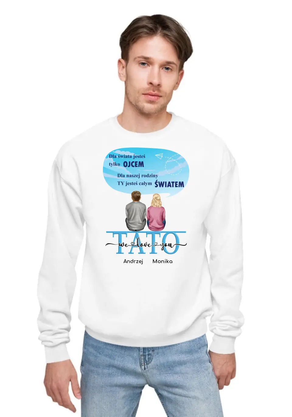 Spersonalizowany prezent na Dzień Ojca - T-shirt