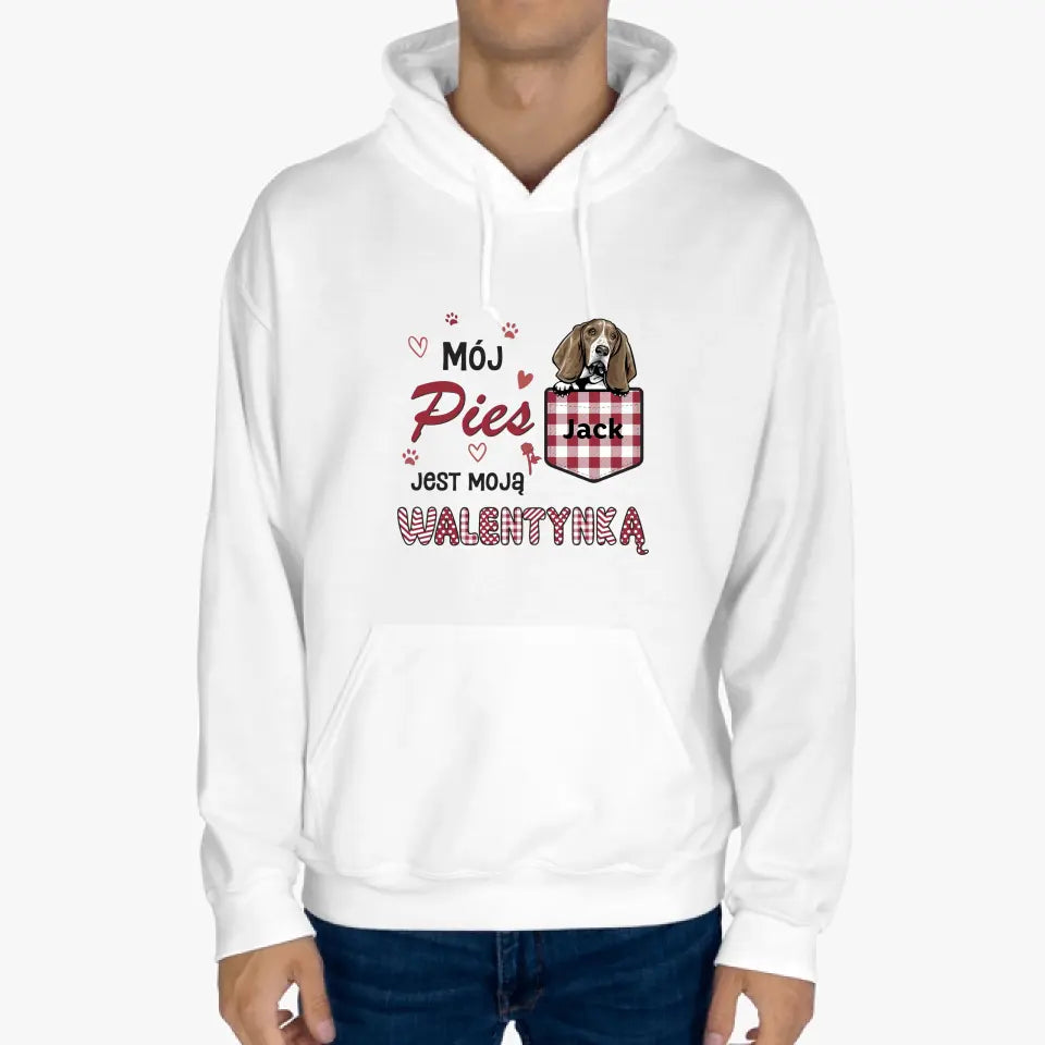 Mój pies jest moją walentynką