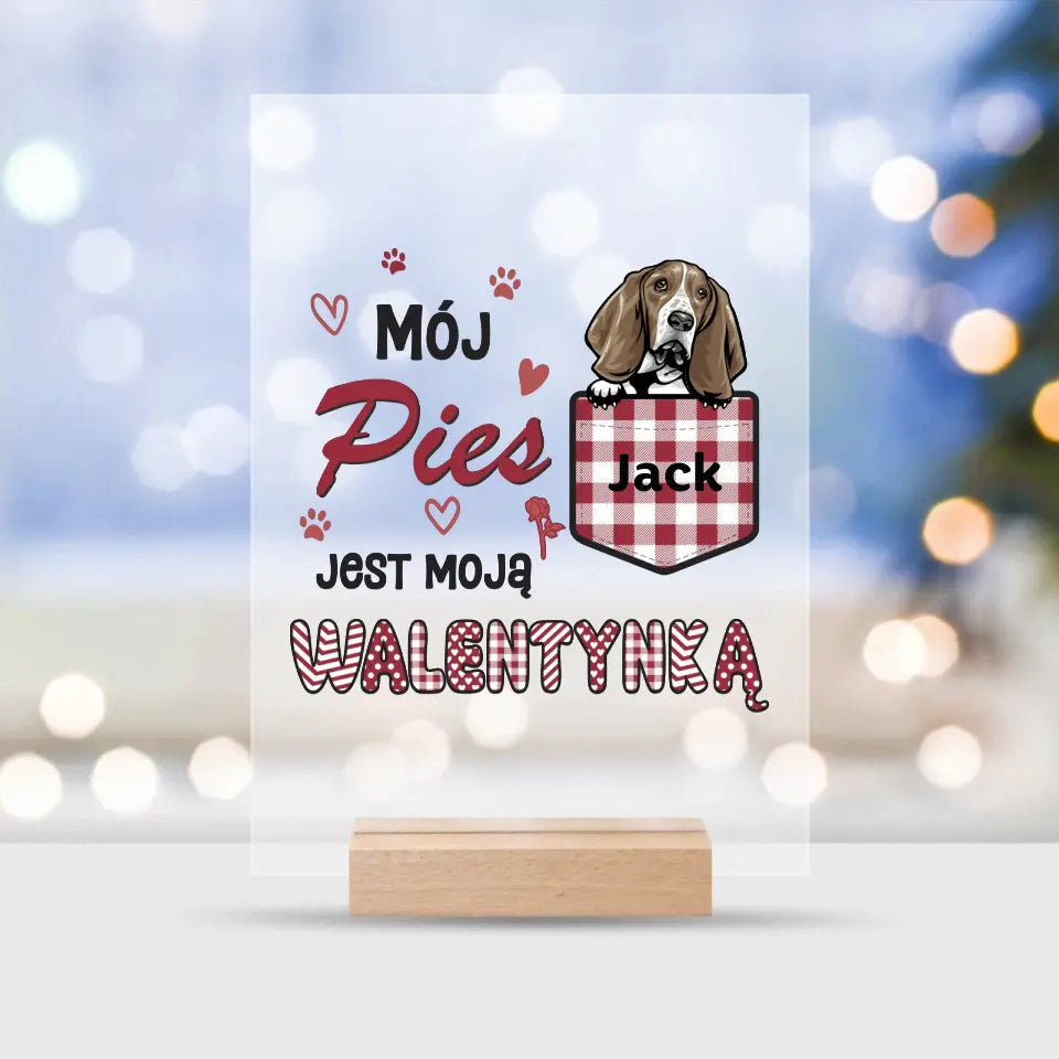 Mój pies jest moją walentynką