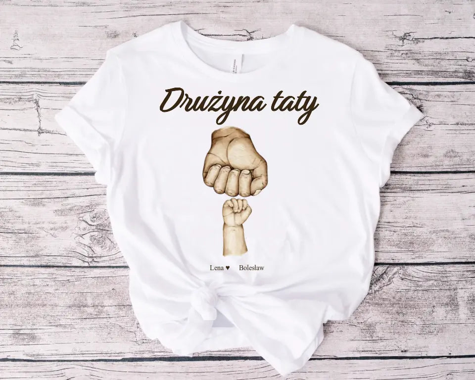 Szkło akrylowe - Drużyna taty