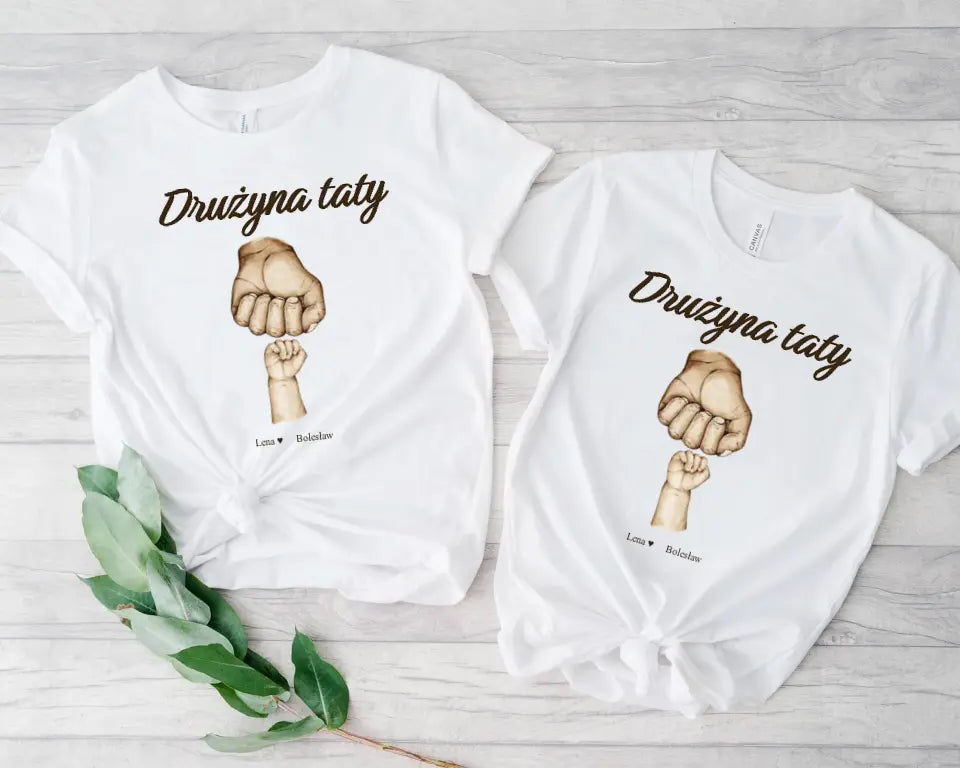 Szkło akrylowe - Drużyna taty