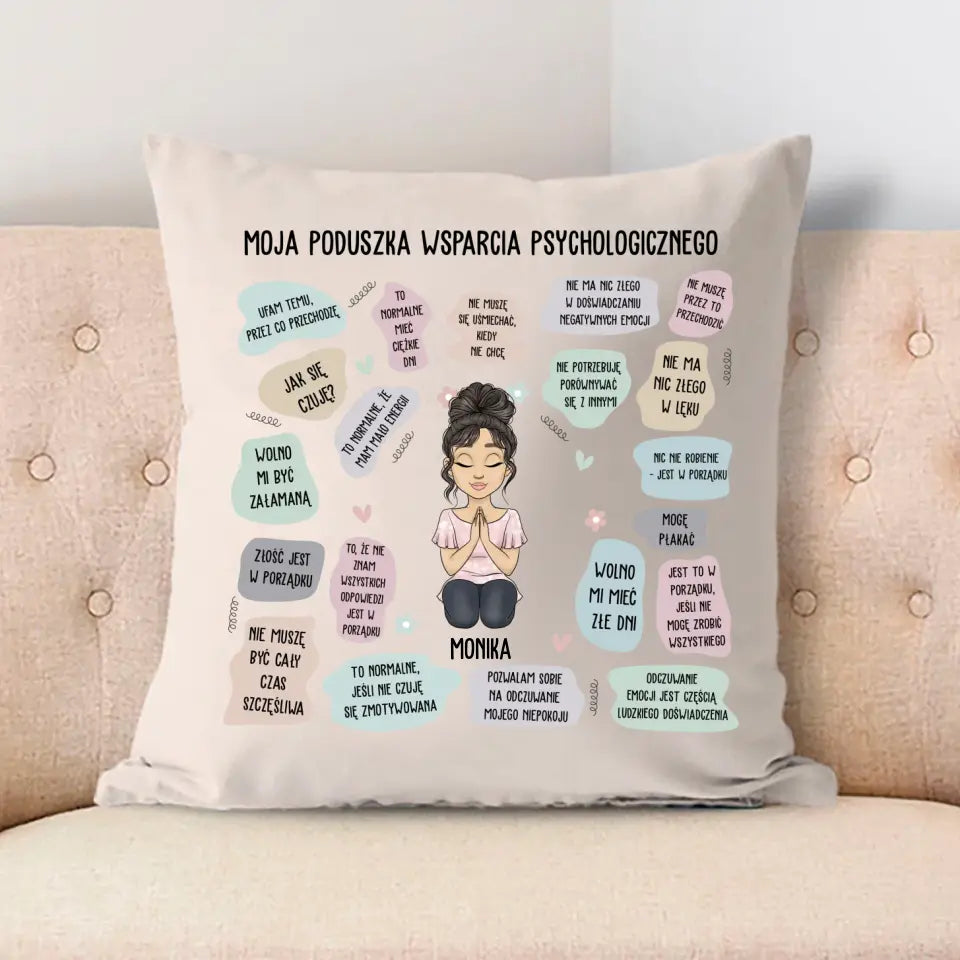 MOJA PODUSZKA WSPARCIA PSYCHOLOGICZNEGO