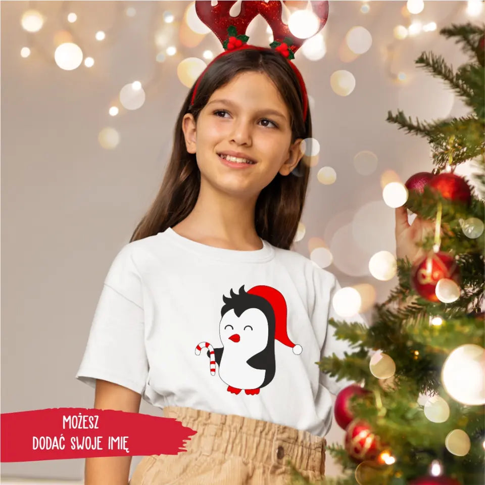 Dla dziecka Świąteczny pingwin