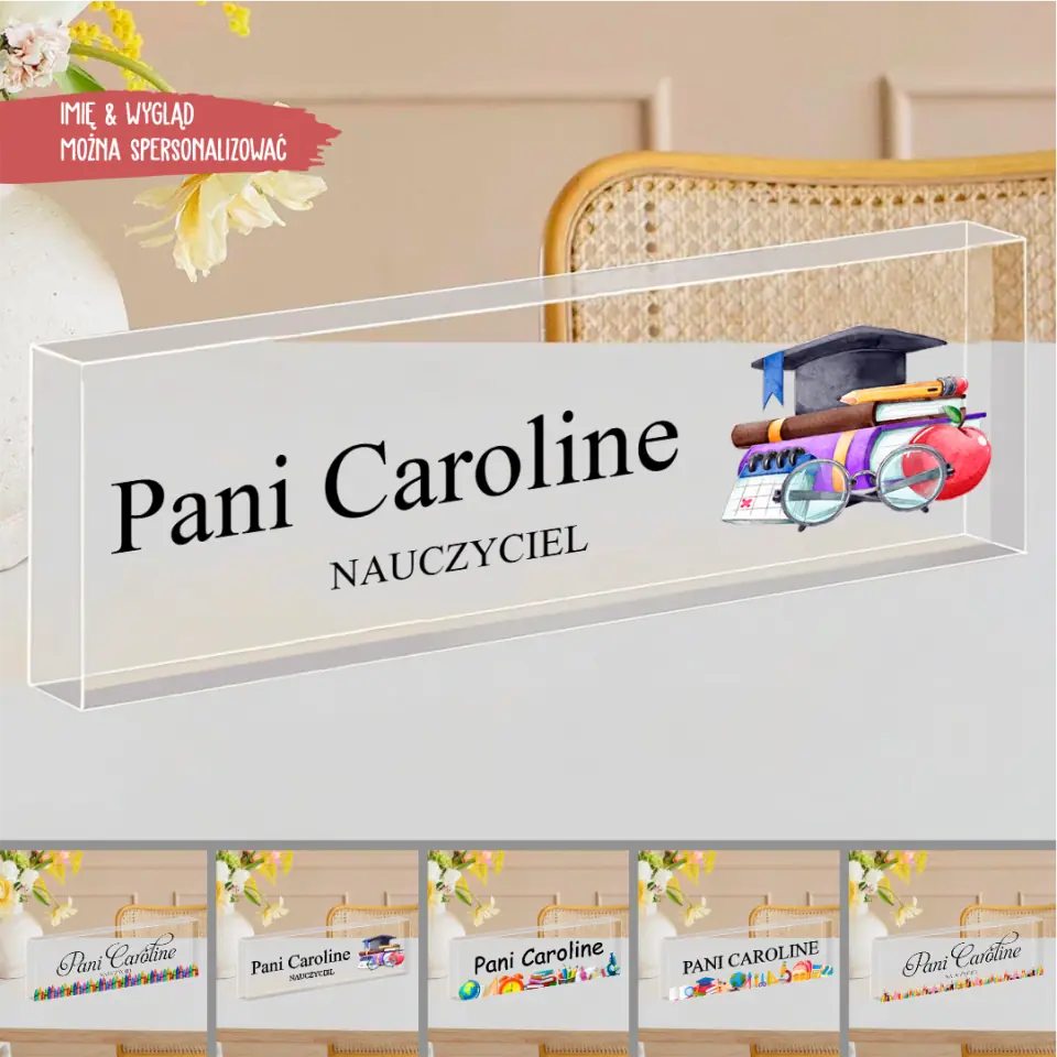 Akrylowa Tabliczka - Szkoła