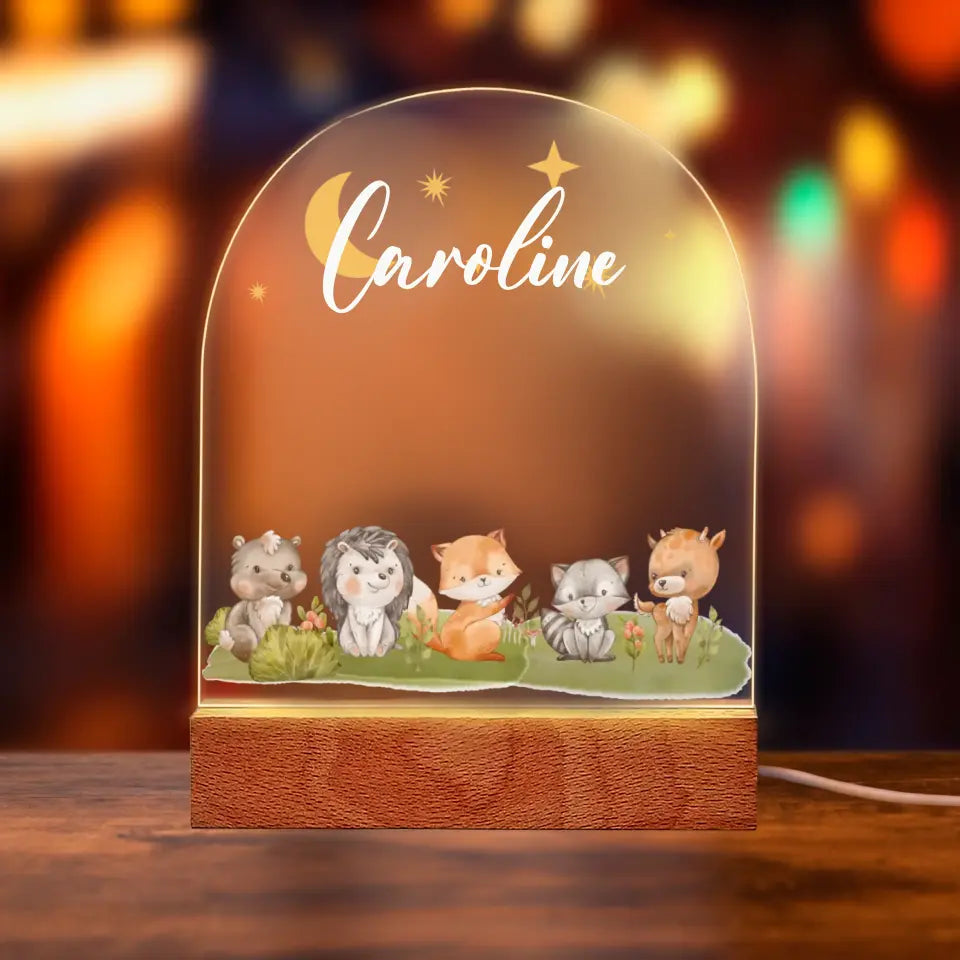 Lampka nocna - Tęcza